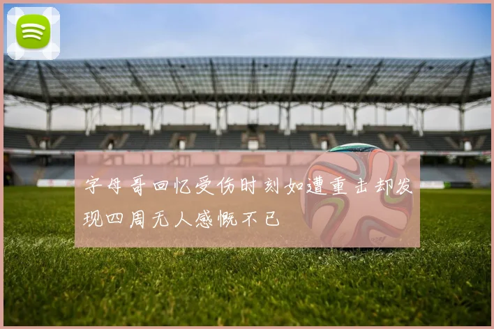 字母哥回忆受伤时刻如遭重击却发现四周无人感慨不已