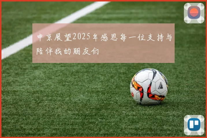 申京展望2025年感恩每一位支持与陪伴我的朋友们